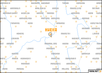 map of Hwekā