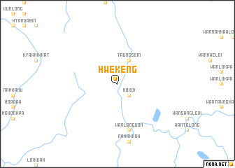 map of Hwè-keng