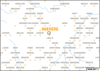 map of Hwè-keng