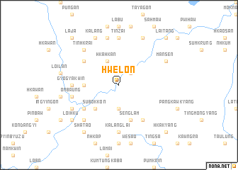 map of Hwelon