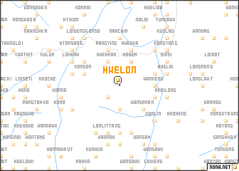 map of Hwè-lon