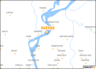 map of Hwemaw