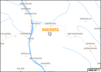 map of Hwè-möng