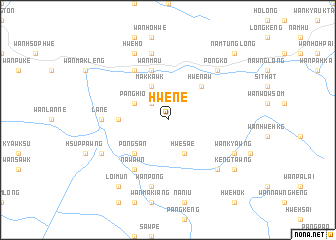 map of Hwè-nè