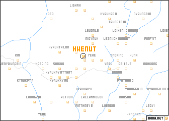 map of Hwenut