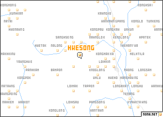 map of Hwesong