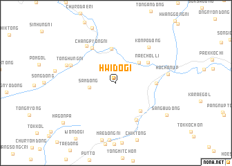 map of Hwidŏgi