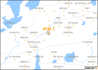 map of Hyalt