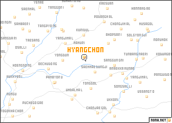 map of Hyang-ch\