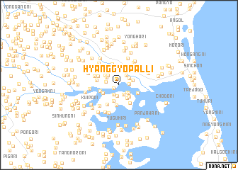 map of Hyanggyop\