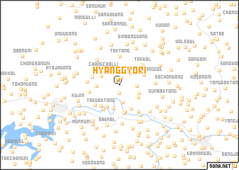 map of Hyanggyo-ri