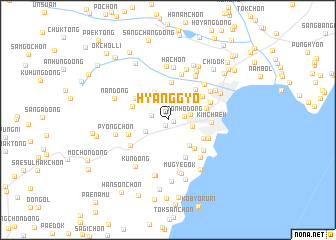 map of Hyanggyo