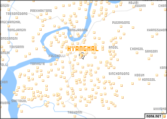 map of Hyang-mal