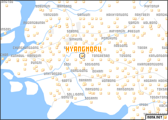 map of Hyangmoru