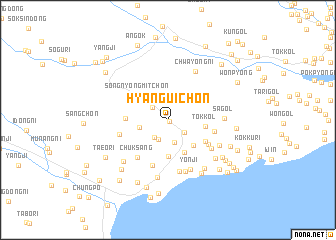 map of Hyangŭi-ch\