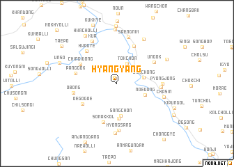 map of Hyangyang