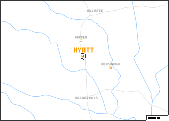 map of Hyatt