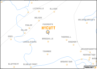 map of Hycutt