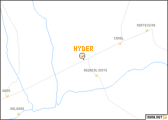 map of Hyder