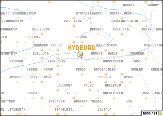 map of Hydevad