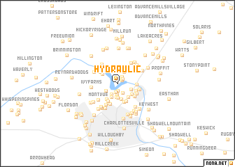 map of Hydraulic