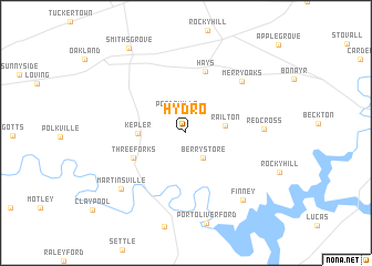 map of Hydro