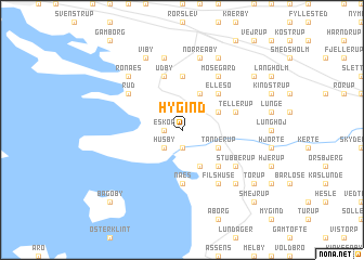 map of Hygind