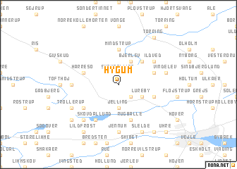 map of Hygum