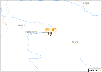 map of Hylas