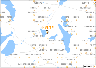 map of Hylte