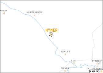 map of Hymer