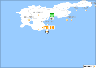 map of Hynish