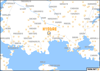 map of Hyodae