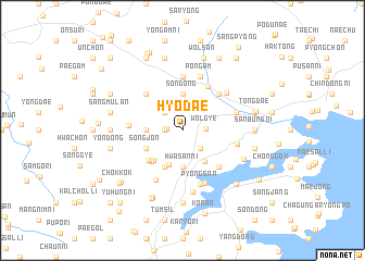 map of Hyodae