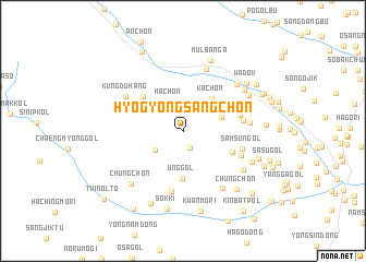 map of Hyogyŏngsang-ch\