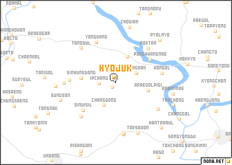map of Hyojuk