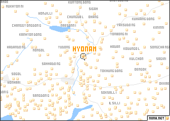 map of Hyŏnam