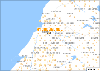 map of Hyŏngjeumul