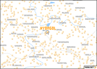 map of Hyŏn-gol