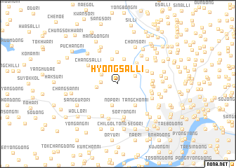 map of Hyŏngsal-li