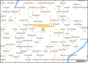 map of Hyŏngsal-li