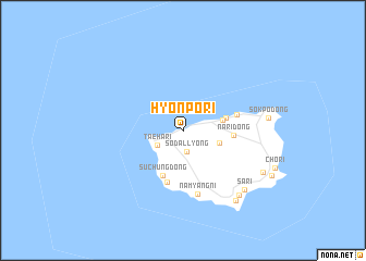 map of Hyŏnp\