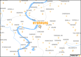 map of Hyŏnp\
