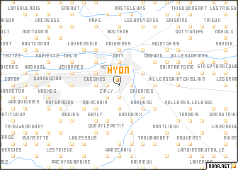 map of Hyon