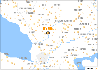 map of Hysaj