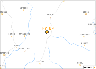 map of Hytop