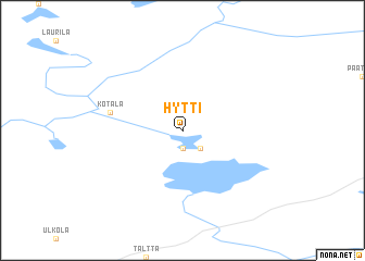 map of Hytti