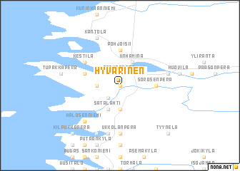 map of Hyvärinen