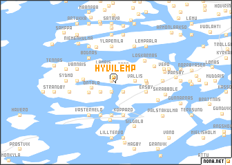 map of Hyvilemp