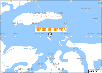 map of Iabaru Number 1